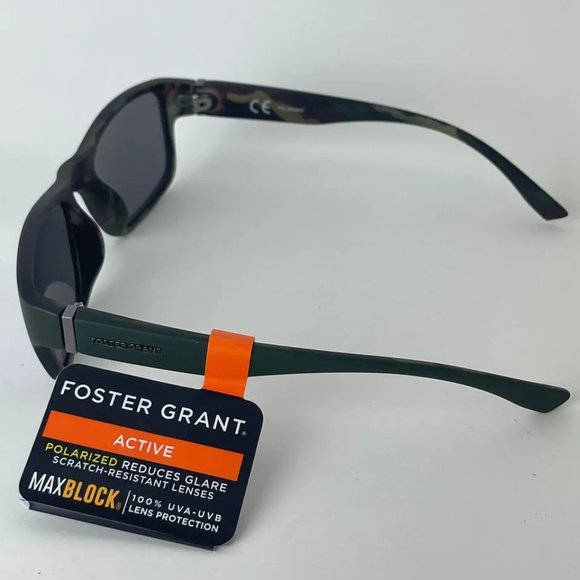 SG00736 Fashion MaxBlock Sunglasses For Men Square 100%UVA Protect POLARIZED - Picture 4 of 6